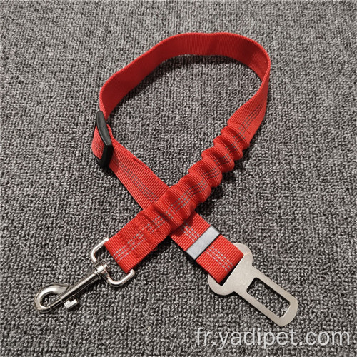 Ceinture de sécurité pour voiture Ceinture de sécurité pour chien Laisse pour chien